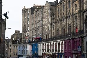 Victoria Street building details, Edinburgh, Scotland, United Kingdom, Europe