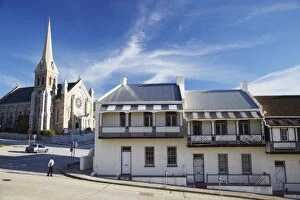 Images Dated 16th July 2010: Victorian style terraced houses on Donkin Street, Port Elizabeth, Eastern Cape