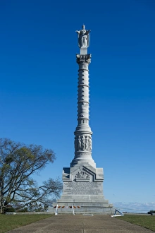 Virginia Prints: Victory monument, Historical Yorktown, Virginia, United States of America, North America