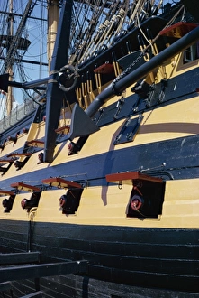 The Victory, Portsmouth, Hampshire, England, Great Britain, United Kingdom, Europe