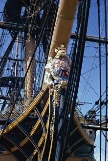 Hampshire Prints: The Victory, Portsmouth, Hampshire, England, Great Britain, United Kingdom, Europe