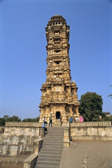 Chittorgarh Prints: Victory Tower in Fort