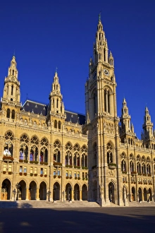 Rathaus Prints: Vienna City Hall, Vienna, Austria, Europe