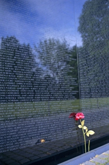 Washington Dc Prints: Vietnam Memorial, Washington D