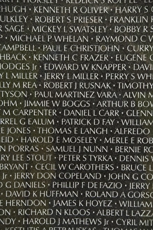 Images Dated 5th January 2000: Vietnam Veterans Memorial Wall, Washington D