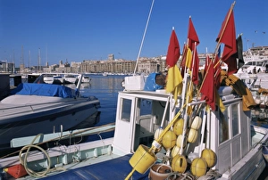 Marseille Prints: Vieux Port, Marseille, Bouches-du-Rhone, Provence, France, Europe