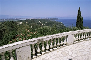 Terrace Prints: View from Achilleon Palace