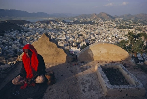 Haze Prints: View over Ajmer