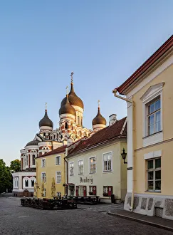 Estonia Prints: View towards the Alexander Nevsky Cathedral