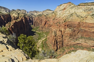 Angels Landing Prints: View from Angels Landing, Zion National Park