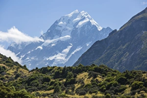 Canterbury Prints: View to Aoraki (Mount Cook), Mount Cook Village, Aoraki (Mount Cook) National Park