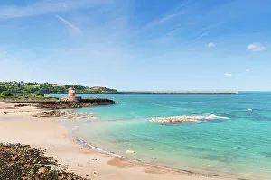 Jersey Prints: View towards Archirondel Tower