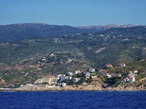 North Aegean Prints: View towards the Armenistis, Icaria Island, North Aegean, Greek Islands, Greece, Europe