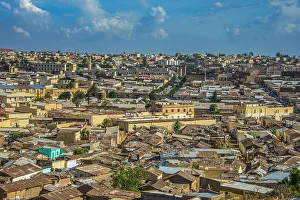 Asmara Prints: View over Asmara, Eritrea, Africa