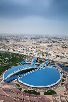 Stadium Prints: View of Aspire Sports Center, Doha, Qatar, Middle East