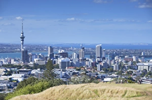 Auckland Prints: View of Auckland from Mount Eden, Auckland, North Island, New Zealand, Pacific