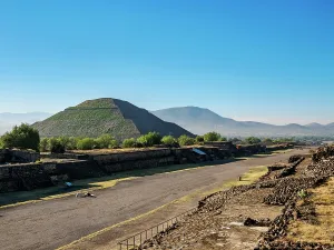 Visitation Prints: View over the Avenue of the Dead towards the Pyramid of the Sun