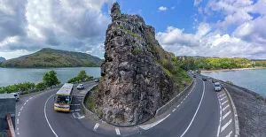 Vehicles Prints: View of Baie du Cap from Maconde Viewpoint