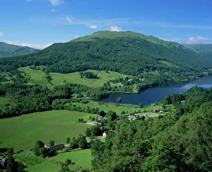 Images Dated 8th August 2008: View over Balquhidder and Loch Voil