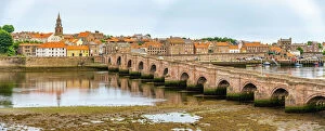 Connections Gallery: View of Berwick-upon-Tweed and the Old Bridge, Berwick-upon-Tweed, Northumberland