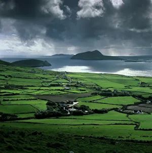 Day Time Prints: View over Blasket Sound to the Blasket Islands and Slea Head