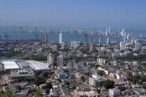 View over Boca Grande and the new city from the Convento de Santa Cruz de la Popa View over Boca Grande and the new city from the Convento de Santa Cruz de la Popa