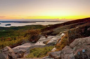 New England Prints: View from Cadillac Mountain, Acadia National Park