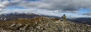 Panorama Prints: A view across the Cairngorms in Scotland from the top of Creag Dubh near Newtonmore