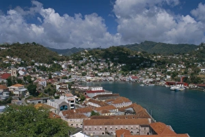 George Town Prints: View of the capital from the old fort