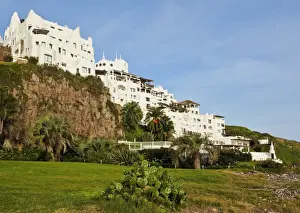 Art Gallery Prints: View of the Casapueblo, hotel, museum and art gallery of an artist Carlos Paez Vil