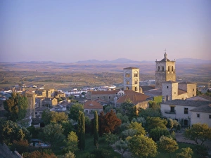 Trujillo Prints: View from castle of Trujillo