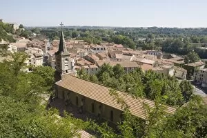 View from Cathedrale St.-Nazaire, Beziers, Herault, Languedoc-Roussillon, France, Europe