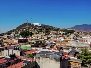 Outlook Prints: View towards the Cerro del Fortin, Oaxaca de Juarez, Oaxaca State, Mexico