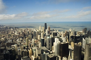 Sears Tower Prints: View of Chicago from the Sears Tower Sky Deck
