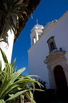 Mexican Culture Gallery: View of Church Belltower, San Sebastian del Oeste (San Sebastian) Jalisco, Mexico, North America