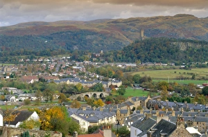 View over city
