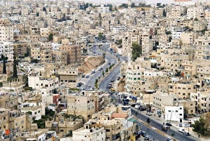 Images Dated 13th October 2007: View over city, Amman, Jordan, Middle East