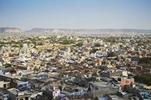Images Dated 28th April 2011: View of the city of Jaipur, Rajasthan, India, Asia
