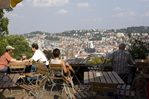Stuttgart Prints: View over city from Karlshohe