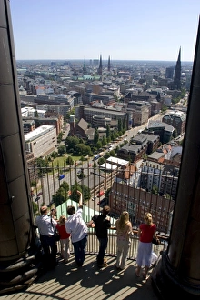 Look Out Prints: A view over the city from Michaeliskirche