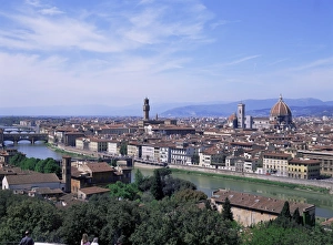 View of city from Piazzale Michelangelo