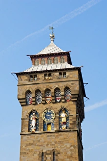 Cardiff Prints: A view of the Clock Tower at Cardiff Castle