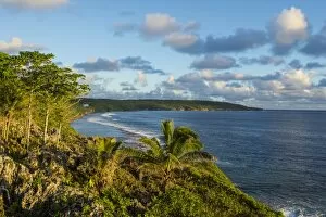 South Pacific Gallery: View over the coastline of Niue, South Pacific, Pacific