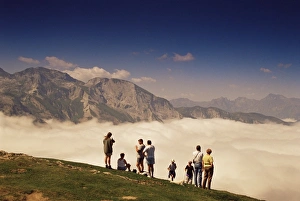 Pyrenees Atlantique Prints: View from Col d Aubisque, Pyrenees-Atlantiques, Aquitaine, France, Europe