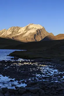 Alpi Graie Prints: View of Colle del Nivolet, Gran Paradiso National Park, Alpi Graie (Graian Alps)