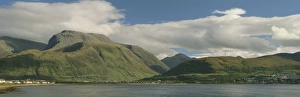 Panorama Prints: View from Corpach across Loch Eil towards Ben Nevis and Fort William