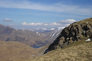 Crummock Water Prints: View to Crummock Water from Great Borne in winter
