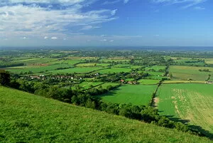 West Sussex Collection: View from Devils Dyke, West Sussex, England, United Kingdom, Europe