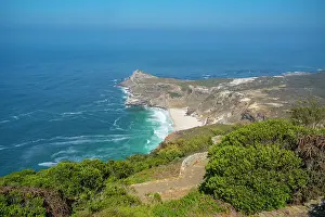 Bush Prints: View of Dias Beach from lighthouse
