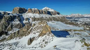 Mountainscape Prints: View of Dolomites Mountains, Italy